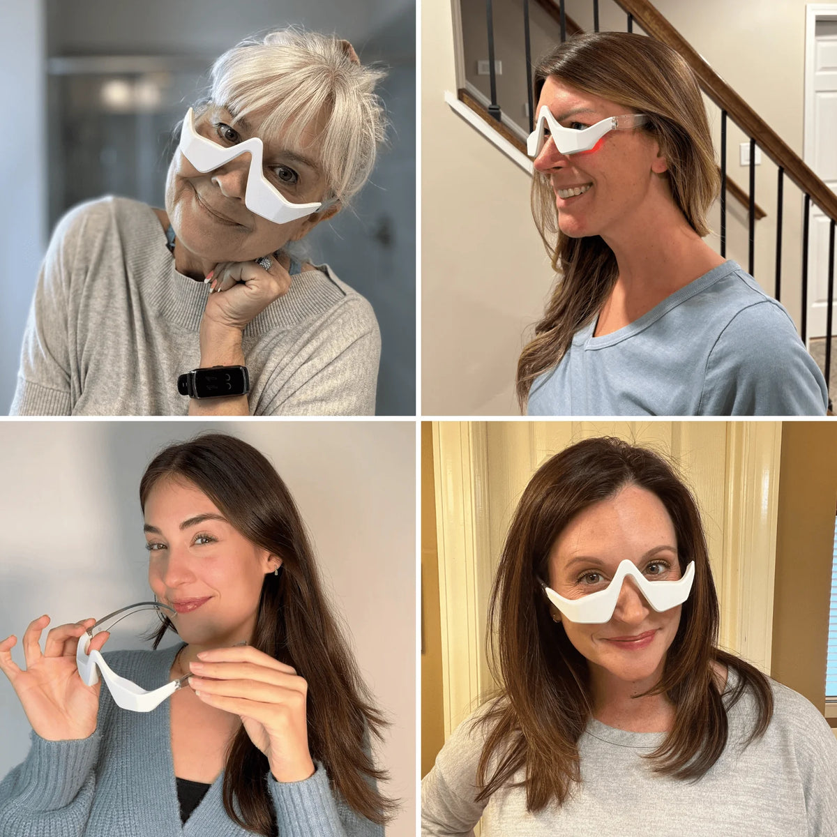 LunaBella® 2-in-1: Luce Rossa + EMS per Eliminare le Borse sotto gli Occhi